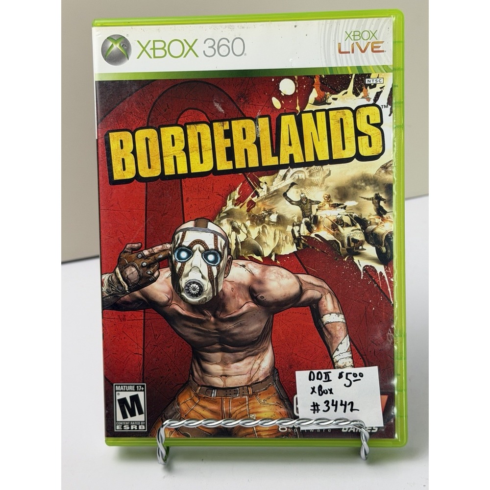 Borderlands (Microsoft Xbox 360, 2009) | Complete With Manual